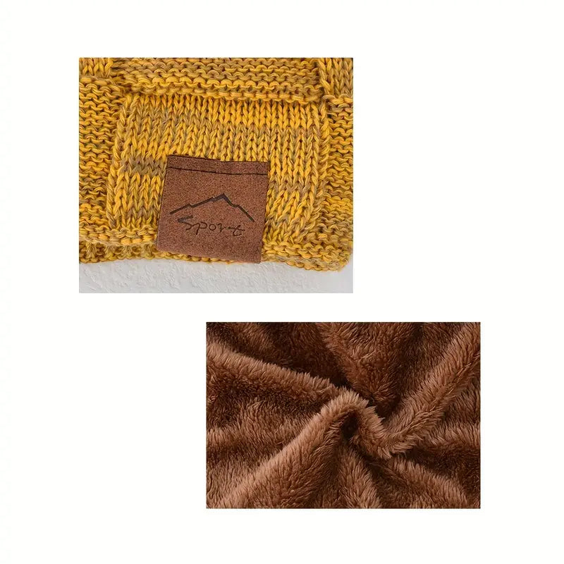 FrostFlex - Sokoldalú Kötött Téli Sapka