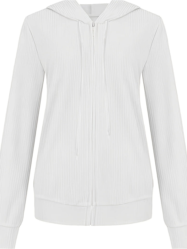 Nysa - Alkalmi Hosszú Ujjú Kapucnis Pulóver