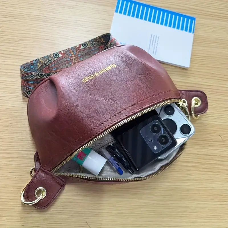 Jasleen - Széles Pántos Válltáska