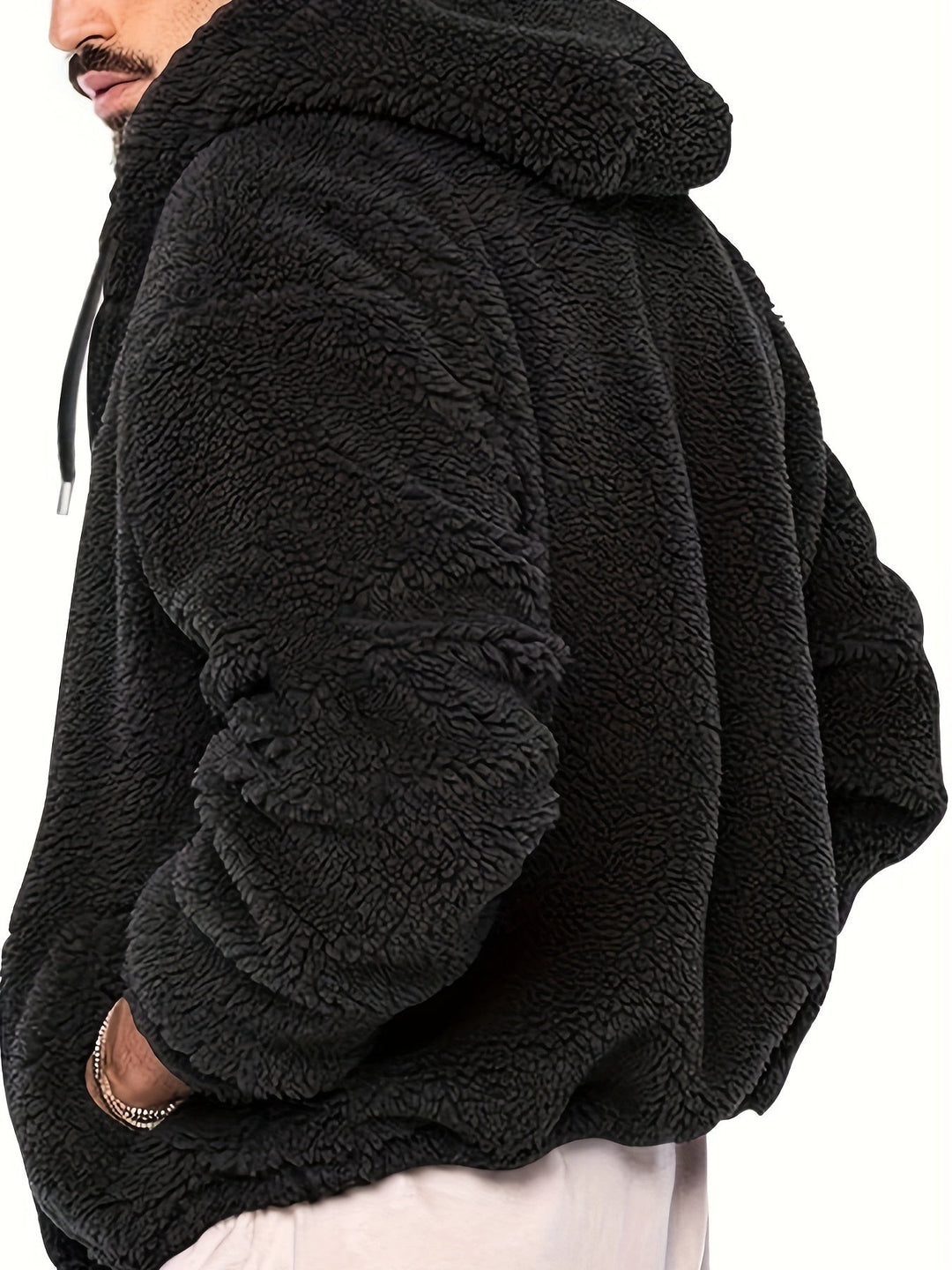 Hessel - Hosszú Ujjú Kapucnis Pulóver Cipzárral