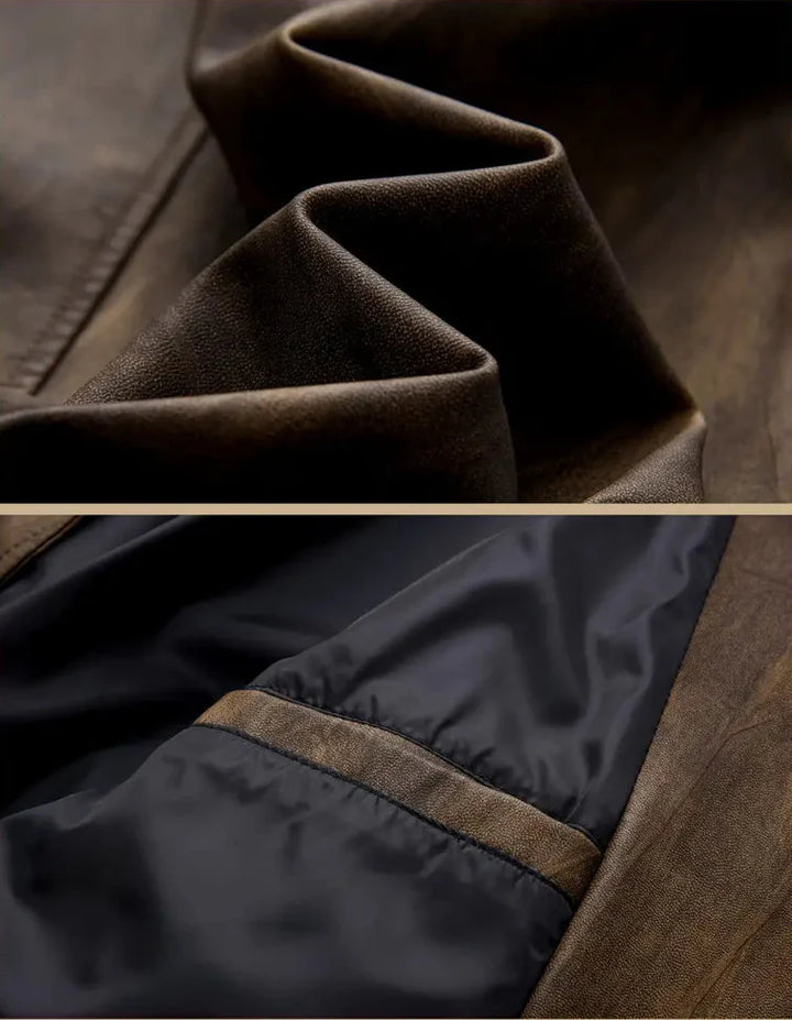 Julien - Bőrdzseki Mozdony Gallérral