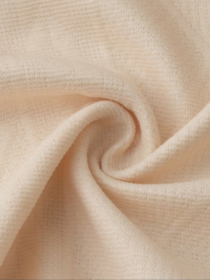 Pauleta - Alkalmi Hosszú Ujjú Kerek Nyakú Pulóver