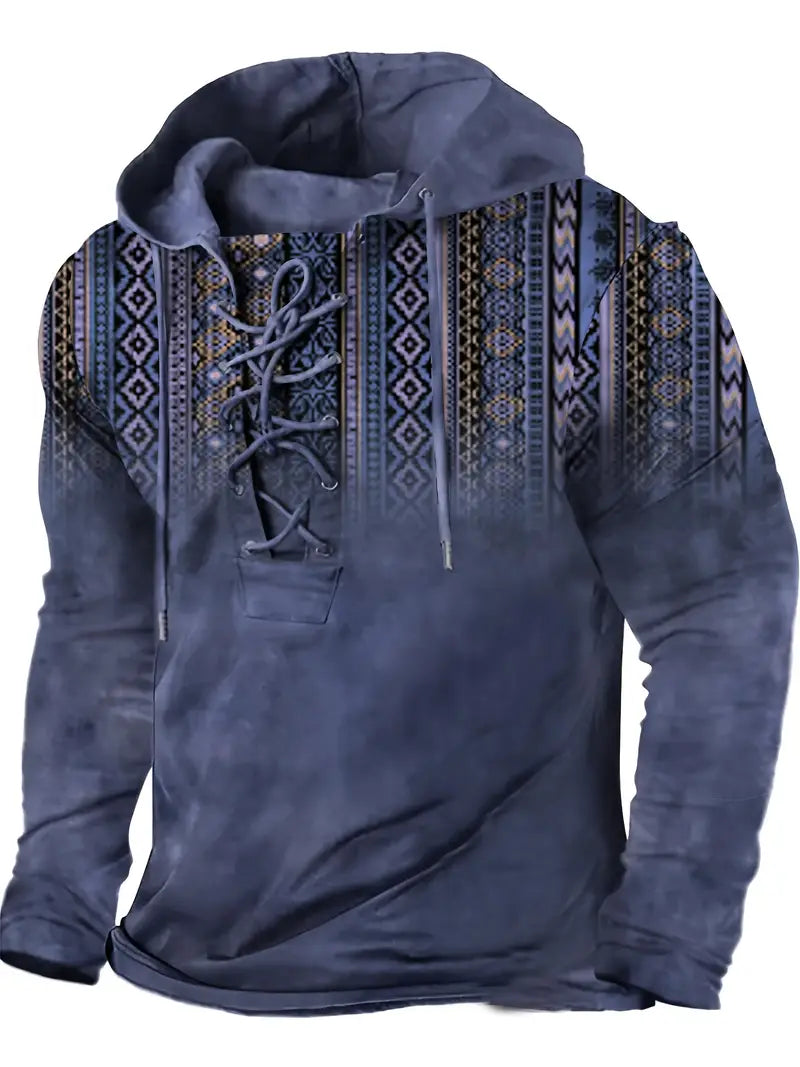 Sandeep - Alkalmi 3D Nyomtatott Kapucnis Pulóver