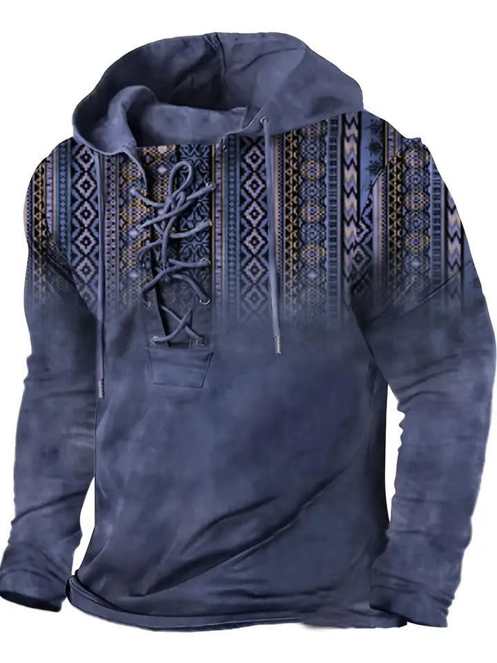 Sandeep - Alkalmi 3D Nyomtatott Kapucnis Pulóver