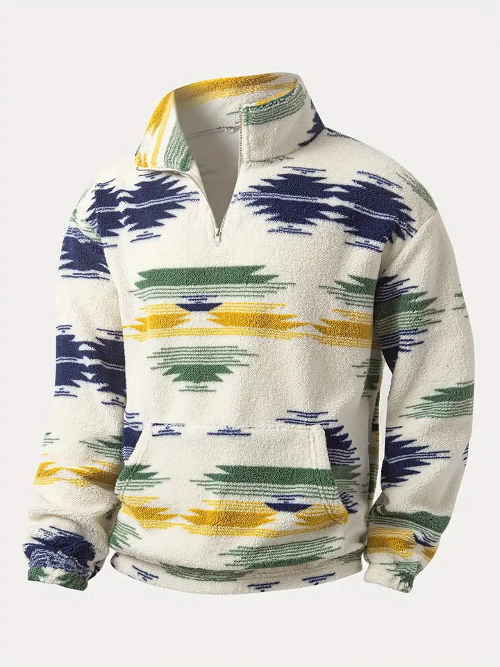 Clinton - Félcipzáras, Allógalléros Pulóver