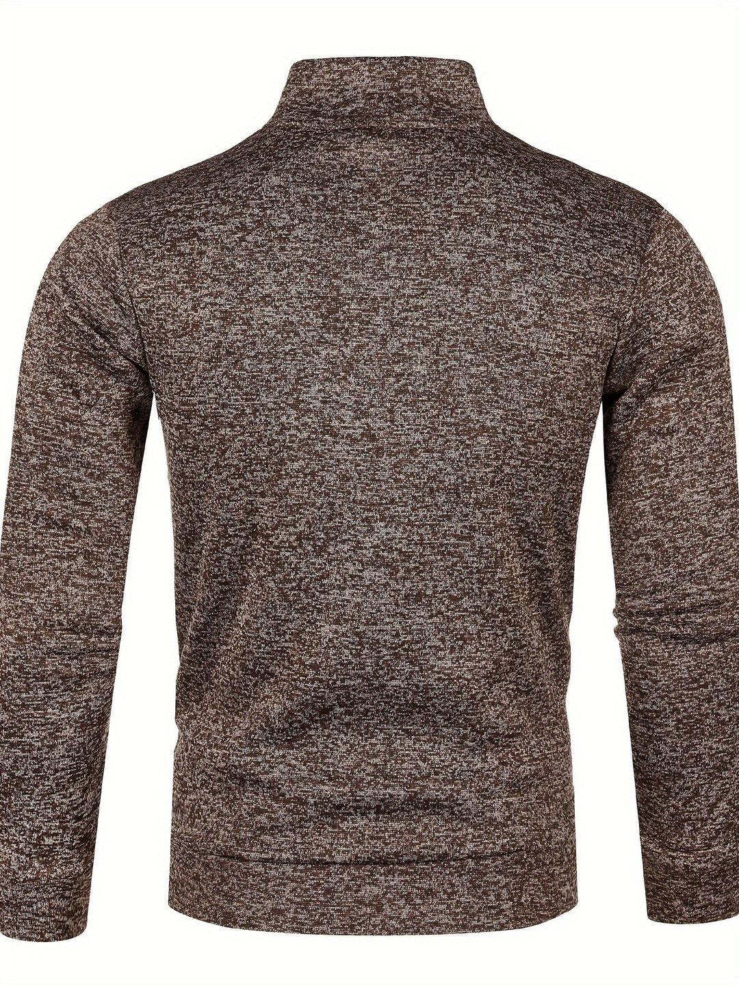 Grzegorz - Hosszú Ujjú Kötött Kabát Cipzárral