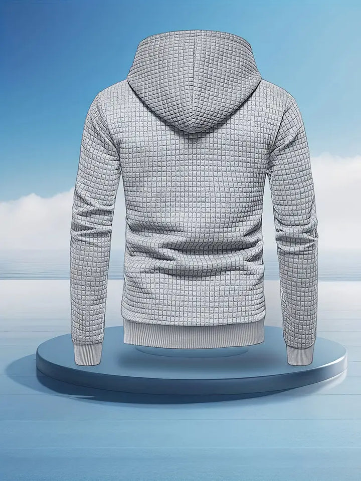 Gavin - Lélegző Hosszú Ujjú Kapucnis Pulóver