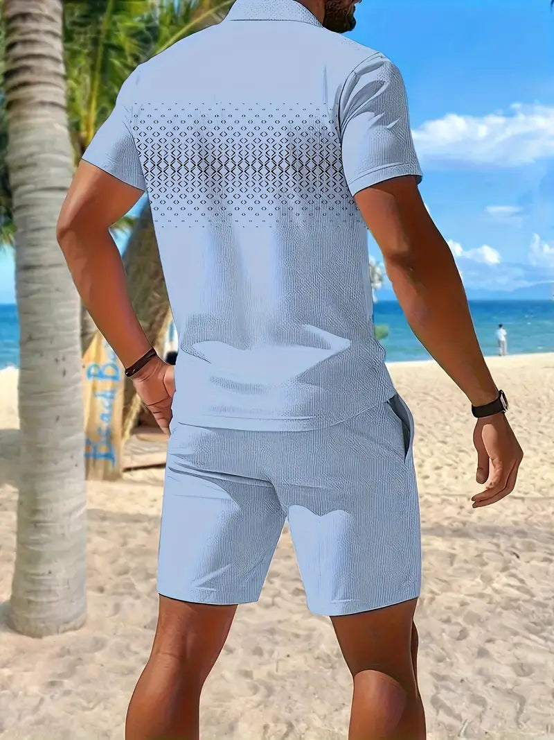 Zackary - Nyári Rövid Ujjú Kétrészes Szett