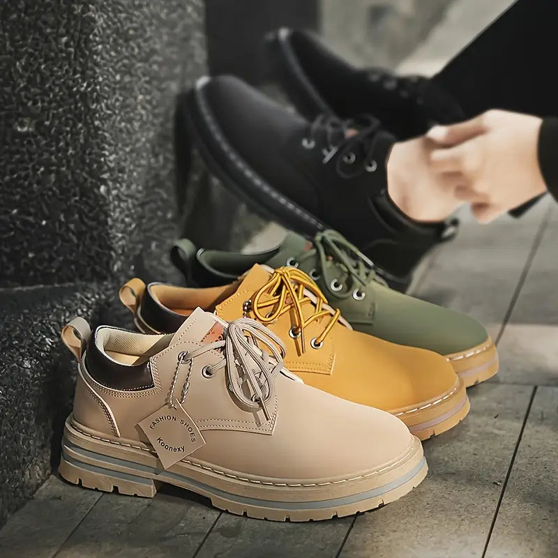 Trevino – Klasszikus Kerek Orrú Fűzős Cipő