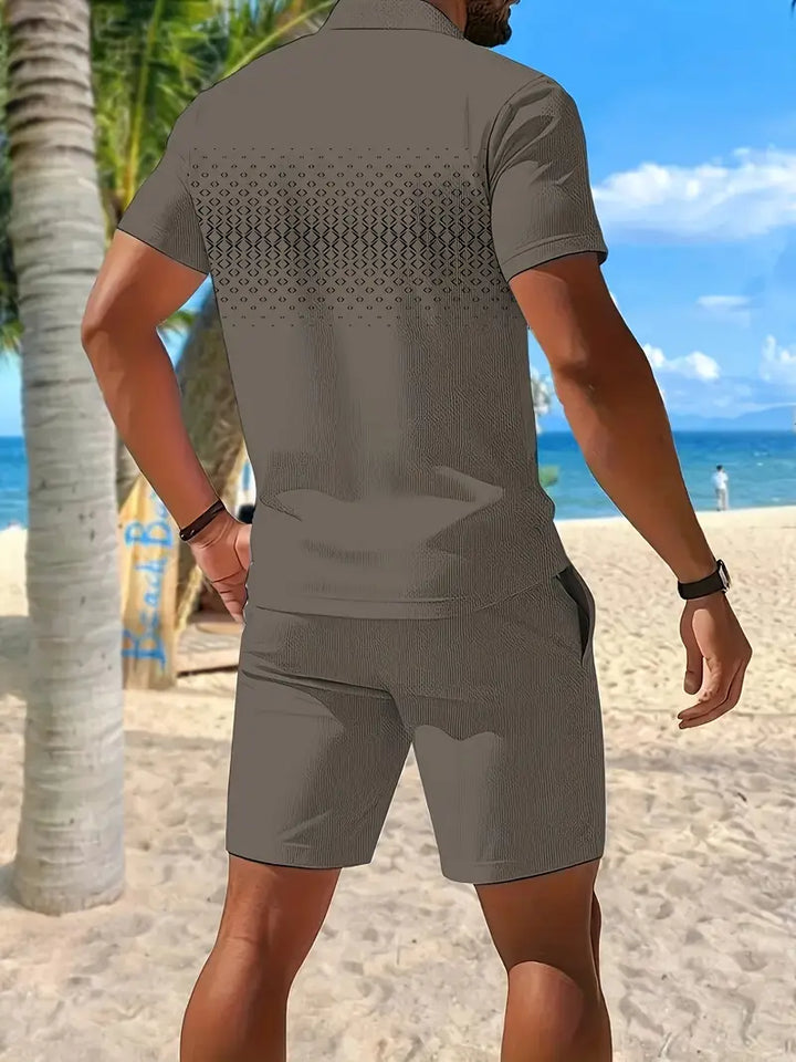 Zackary - Nyári Rövid Ujjú Kétrészes Szett