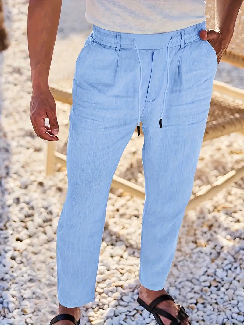 Nichols - Laza Illeszkedésű Húzózsinórral Ellátott Nadrág