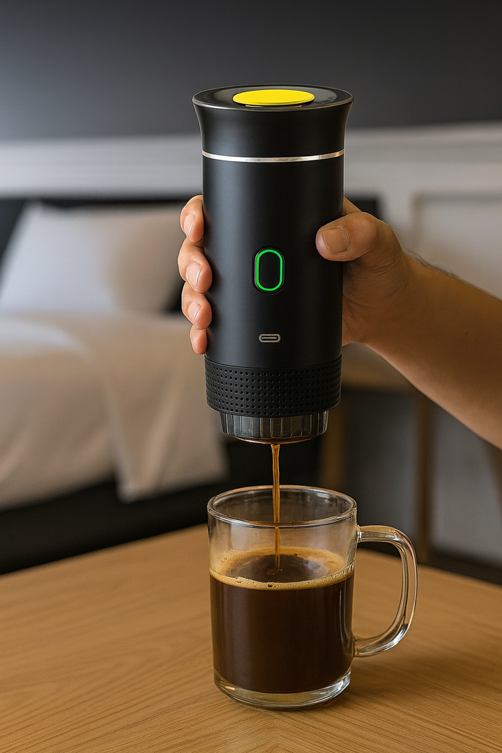 AeroCafe – Hordozható Eszpresszó- és cappuccino-gép