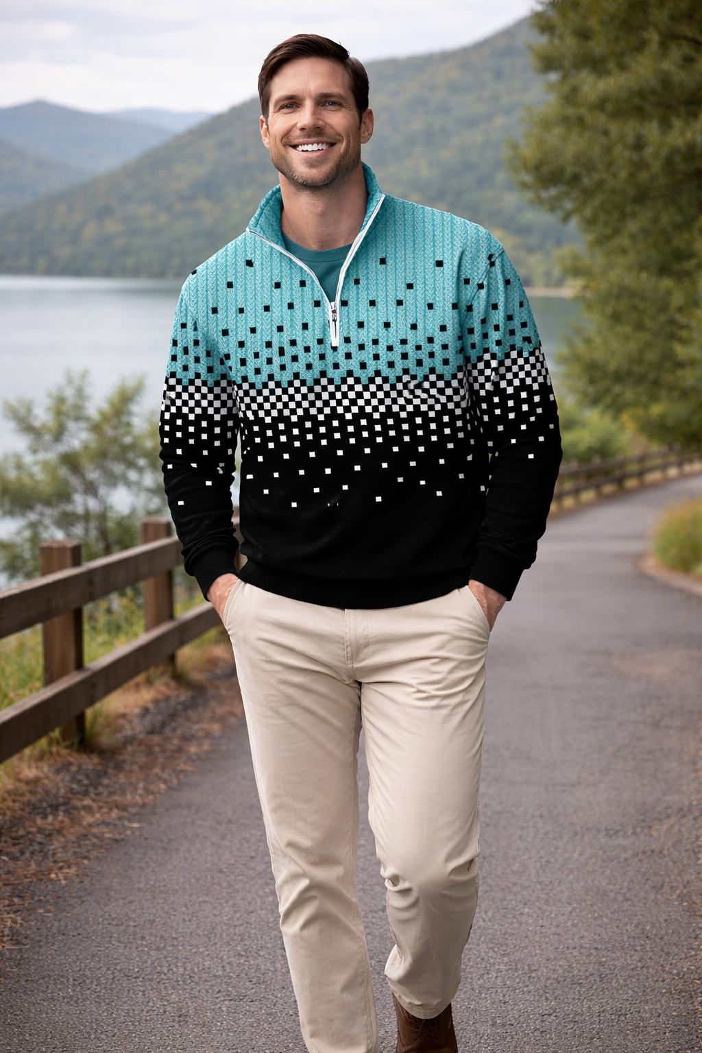 Moshe - Őszi és Téli Pulóver állógallérral