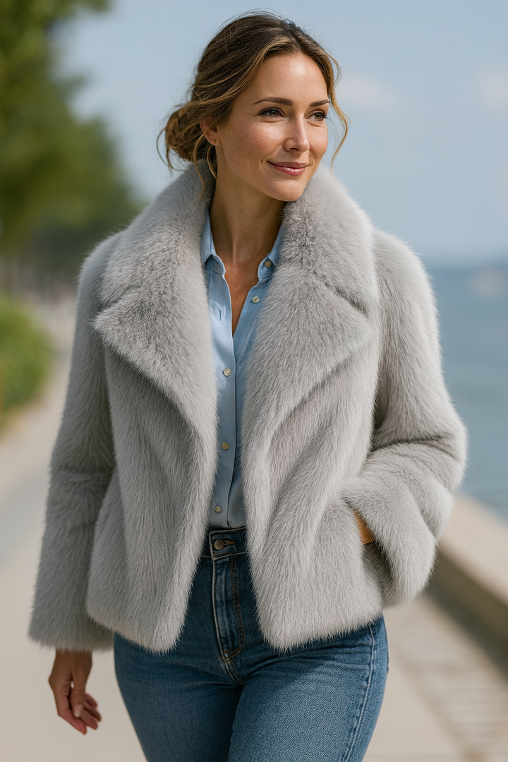 Quaithe – Puha Szőrme Túlméretes Kabát