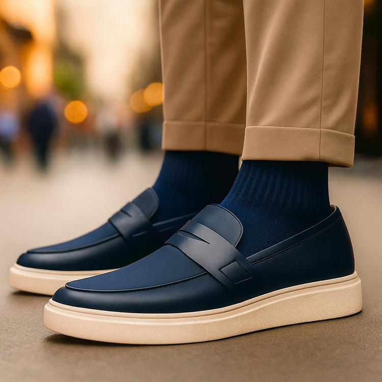 Zidan - Kényelmes Bőr loafer