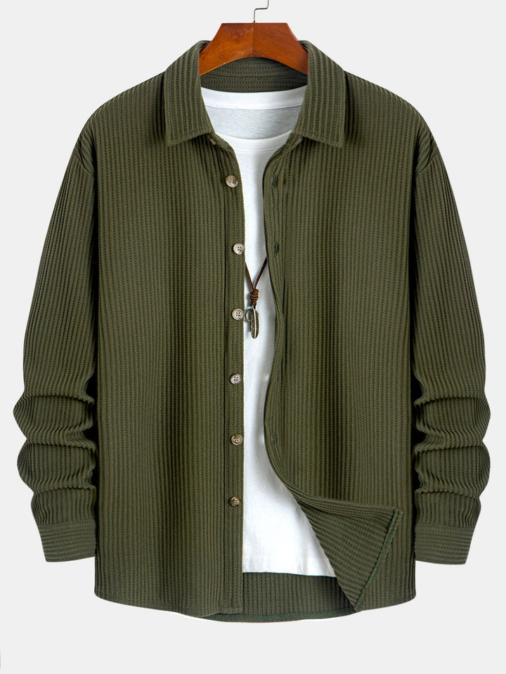 Hadrian – Hosszú Ujjú Ing Gofri Textúrával