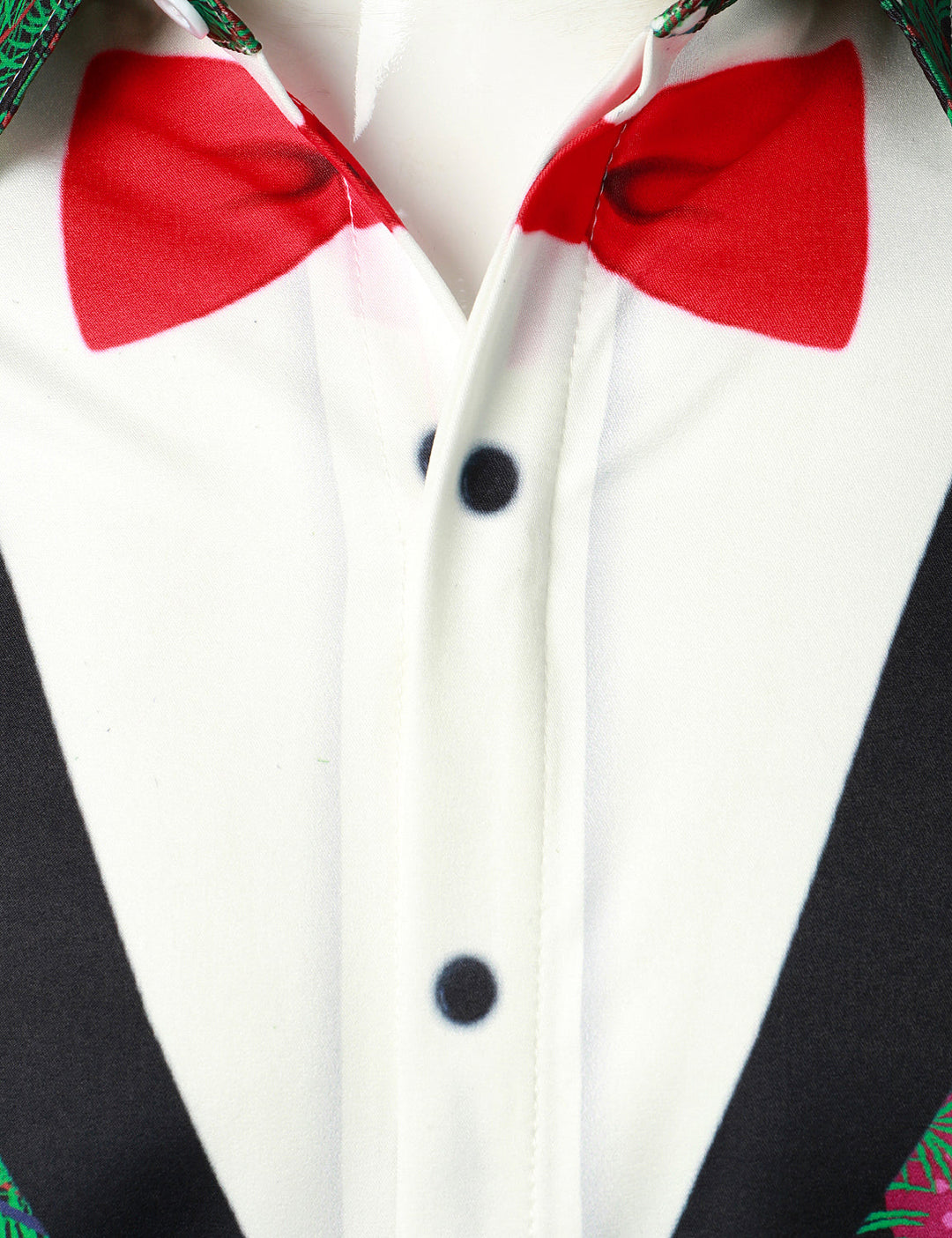 Gason - Férfi Karácsonyfa mintás Normál Fazonú, vidám ruha Témájú  Hosszú Ujjú ing