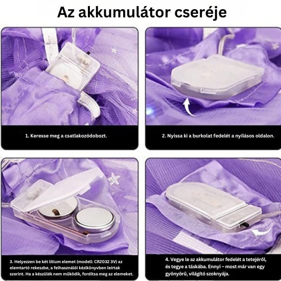 Keturah – Varázslatos és Fényes LED-Es Tutu Szoknya