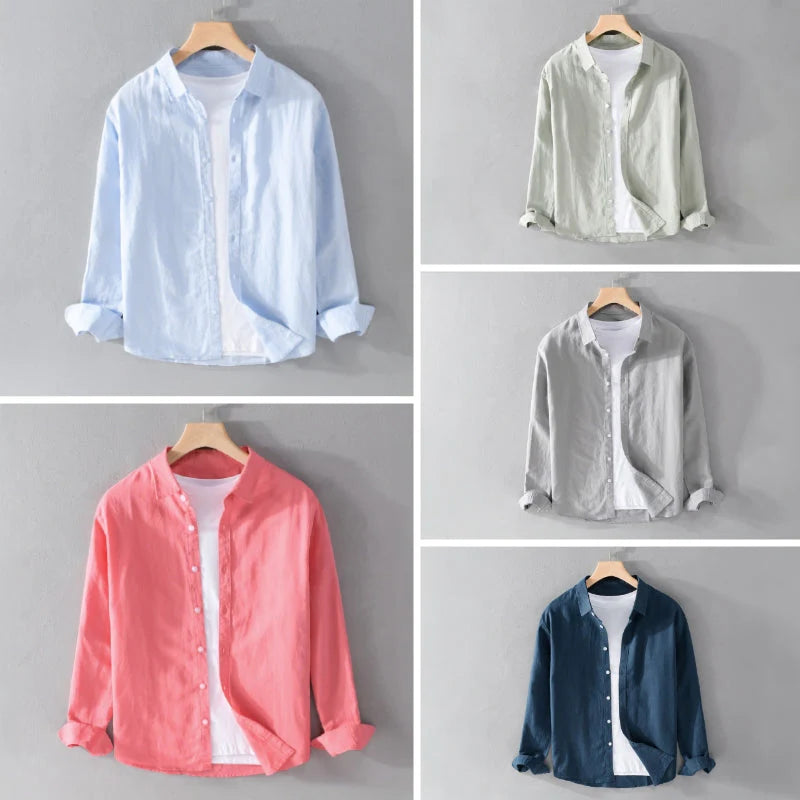 Emerson - Alkalmi Hosszú Ujjú Ing Gombokkal