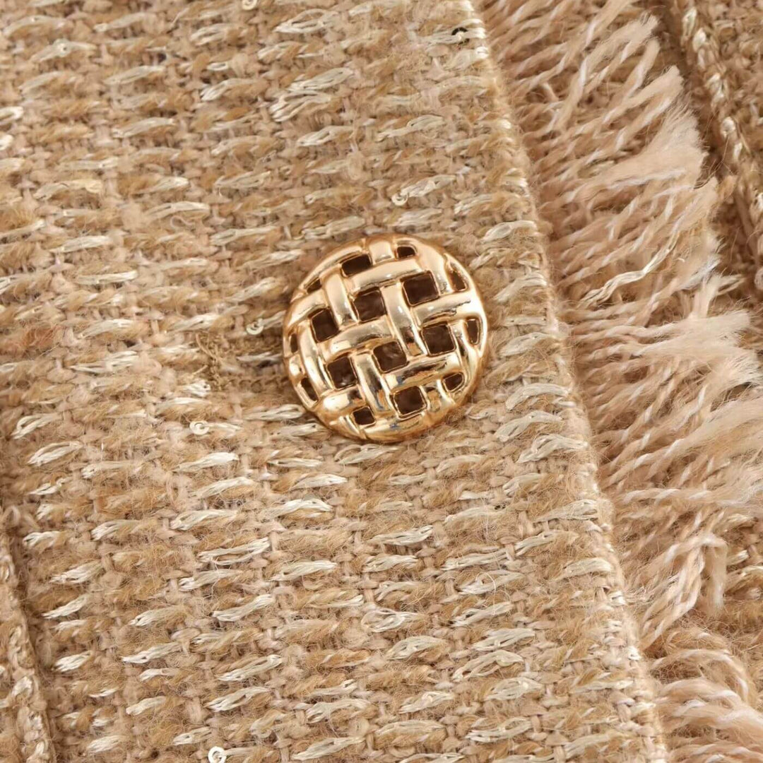 Graciana - Stílusos Tweed Kabát