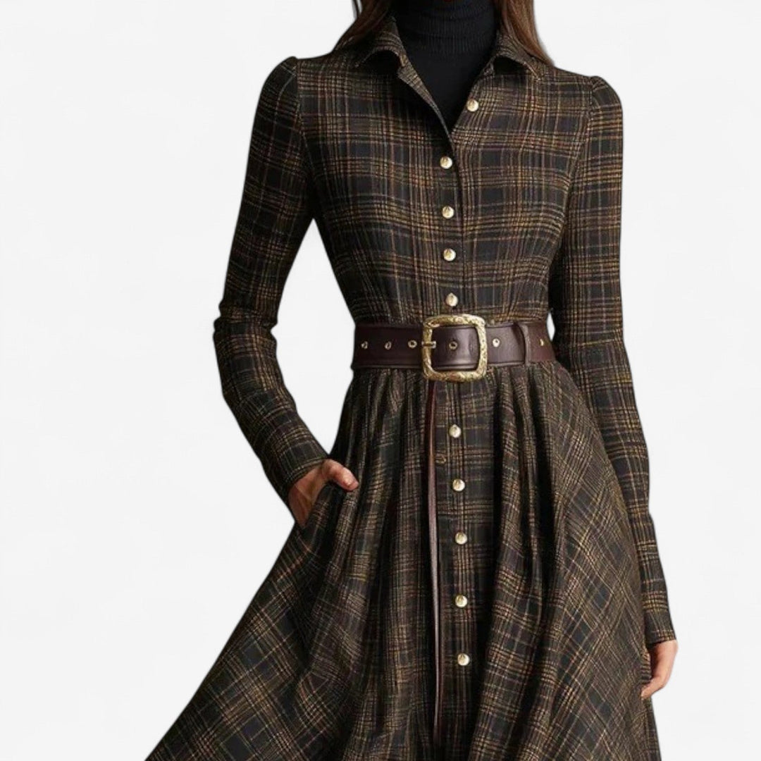 Jannali – Elasztikus Derékú Maxi Ruha