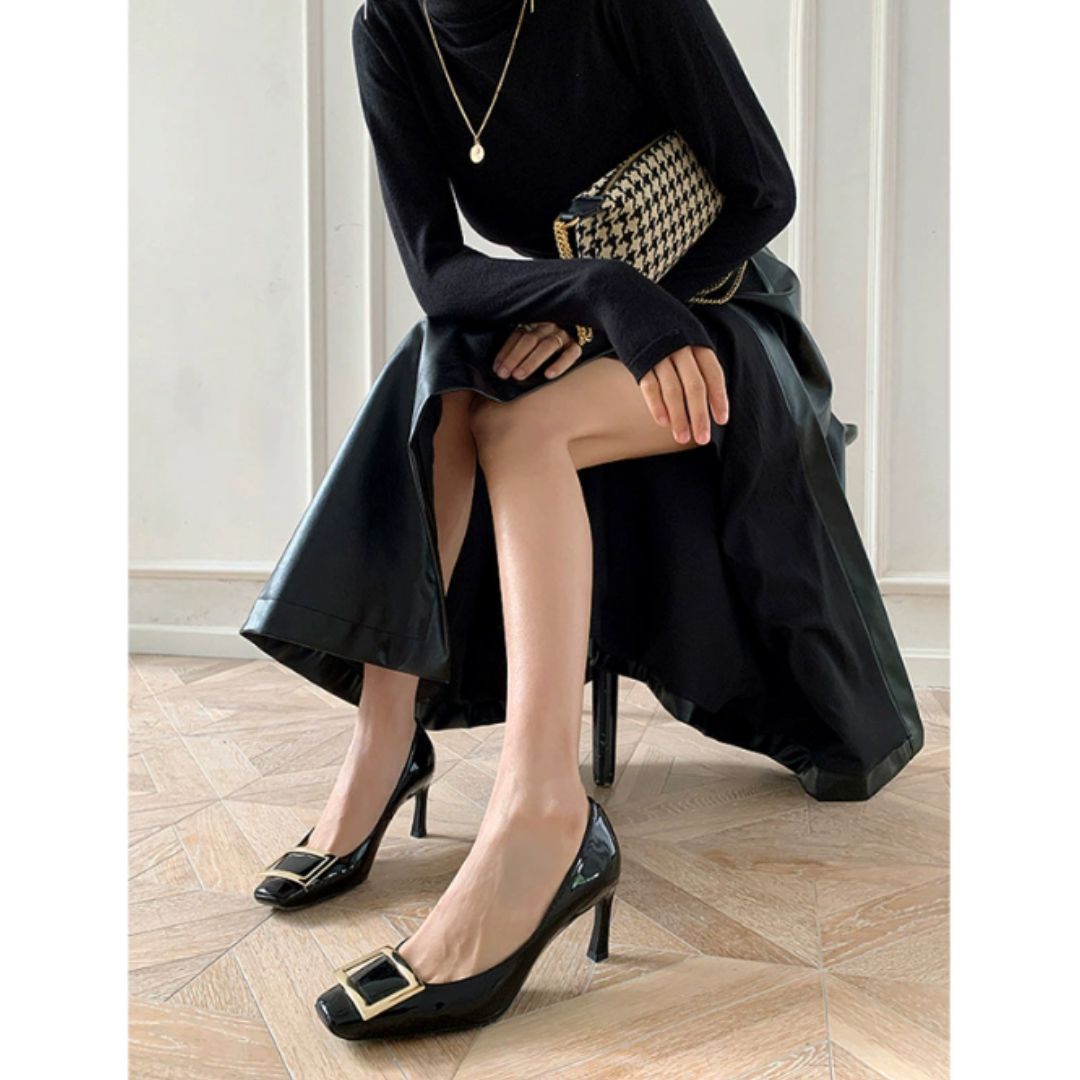 Teoona – Elegáns Szandálok Szögletes Orral