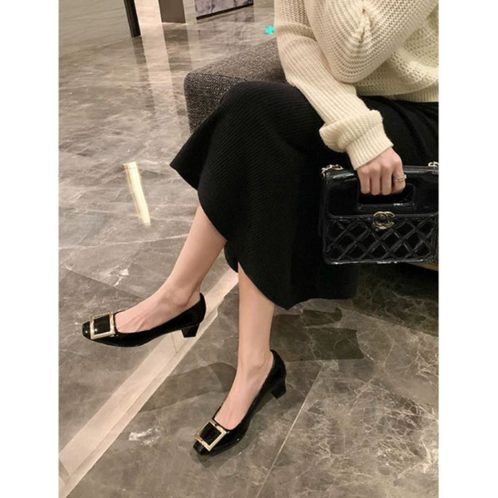 Teoona – Elegáns Szandálok Szögletes Orral