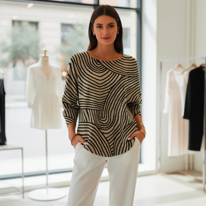 Neisha - Hosszú Ujjú, Kerek Nyakú Póló