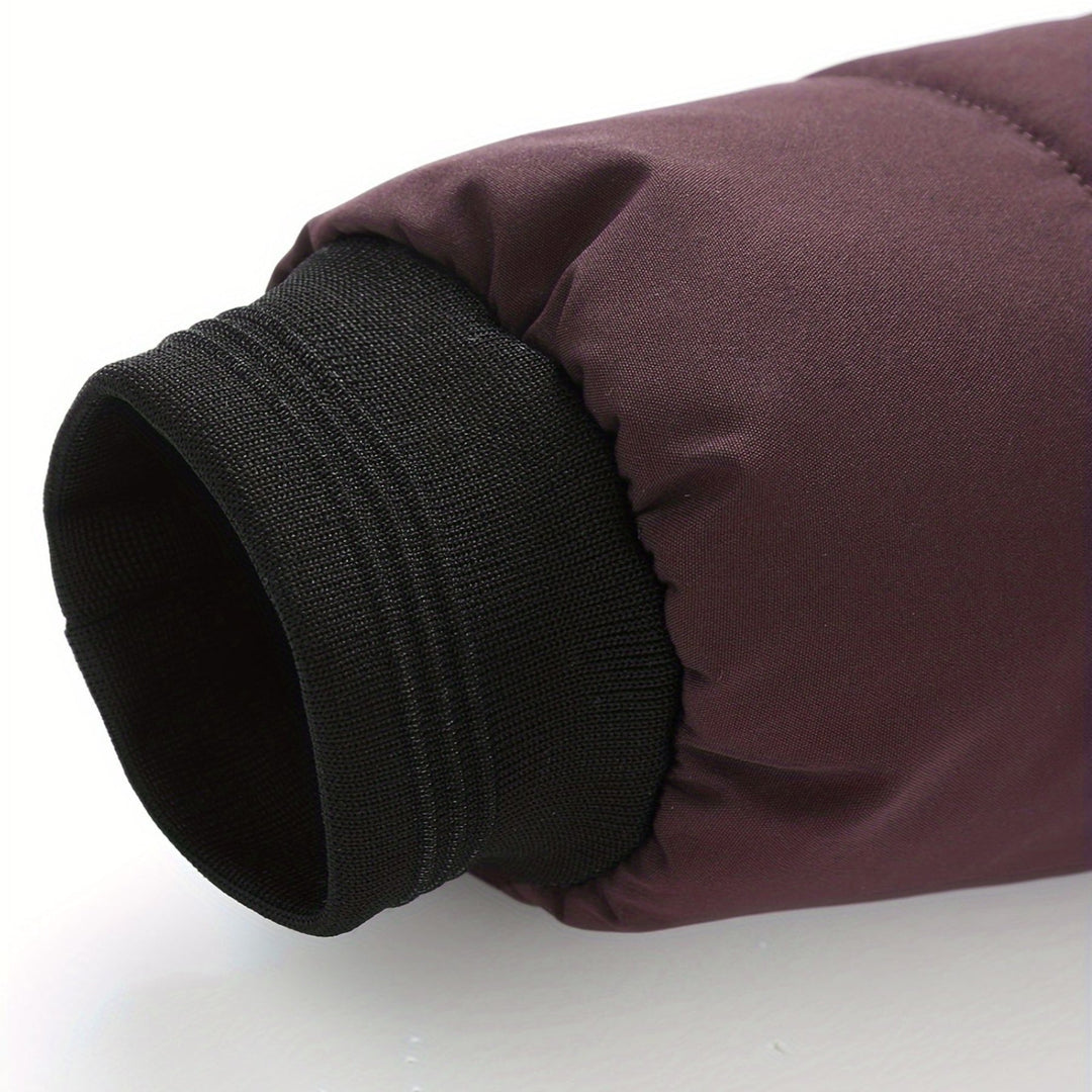 Franjo - Stílusos Téli Kabát Cipzárral