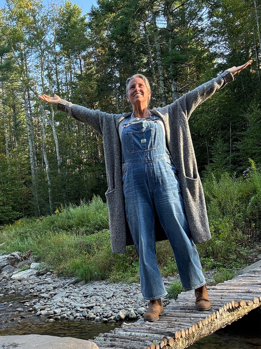 Jonelle - Denim Nadrágszárnyas Overall