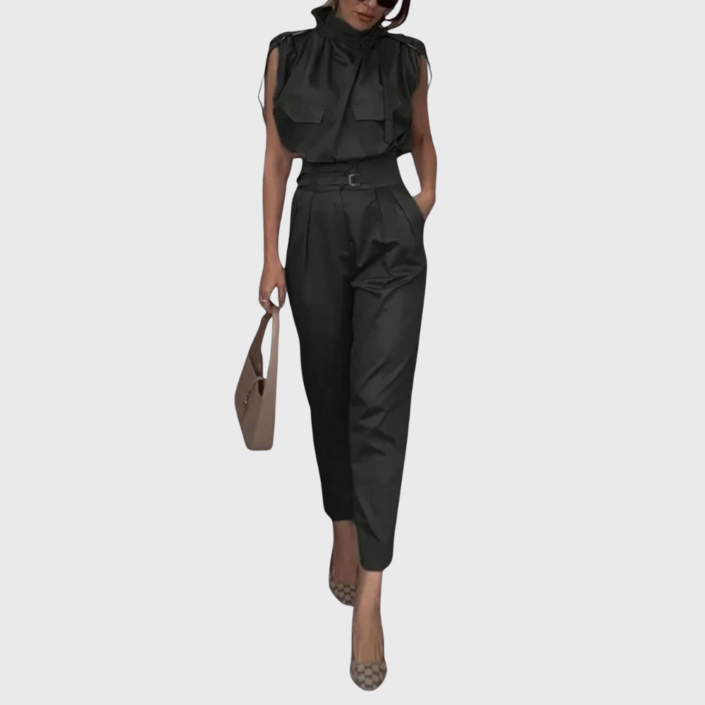 Dorina - Elegance Nyári Ujjatlan Jumpsuit