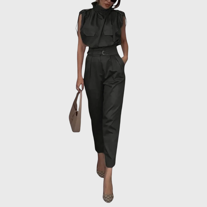 Dorina - Elegance Nyári Ujjatlan Jumpsuit