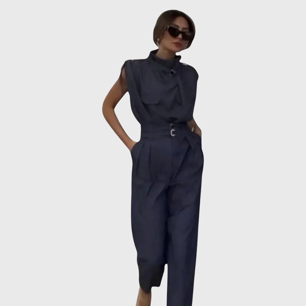 Dorina - Elegance Nyári Ujjatlan Jumpsuit