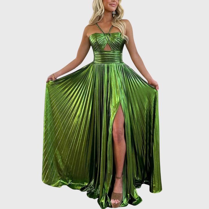 Kirsty - Stílusos Ujjatlan Maxi Ruha