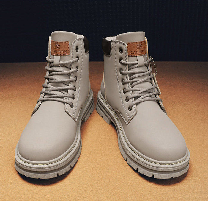 Jerrod  - Vízálló Fűzős Bokacsizma