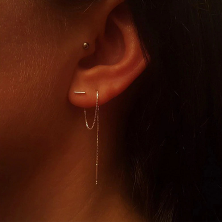 Jolana - T Alakú Lánc Fülbevaló