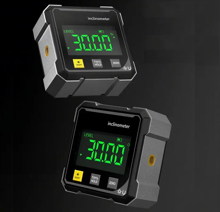 AngleMaster - Digitális Mágneses Selyem Lézeres Dőlésmérő