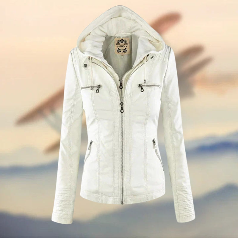 Janina – Elegáns és Egyedi Bőrdzseki