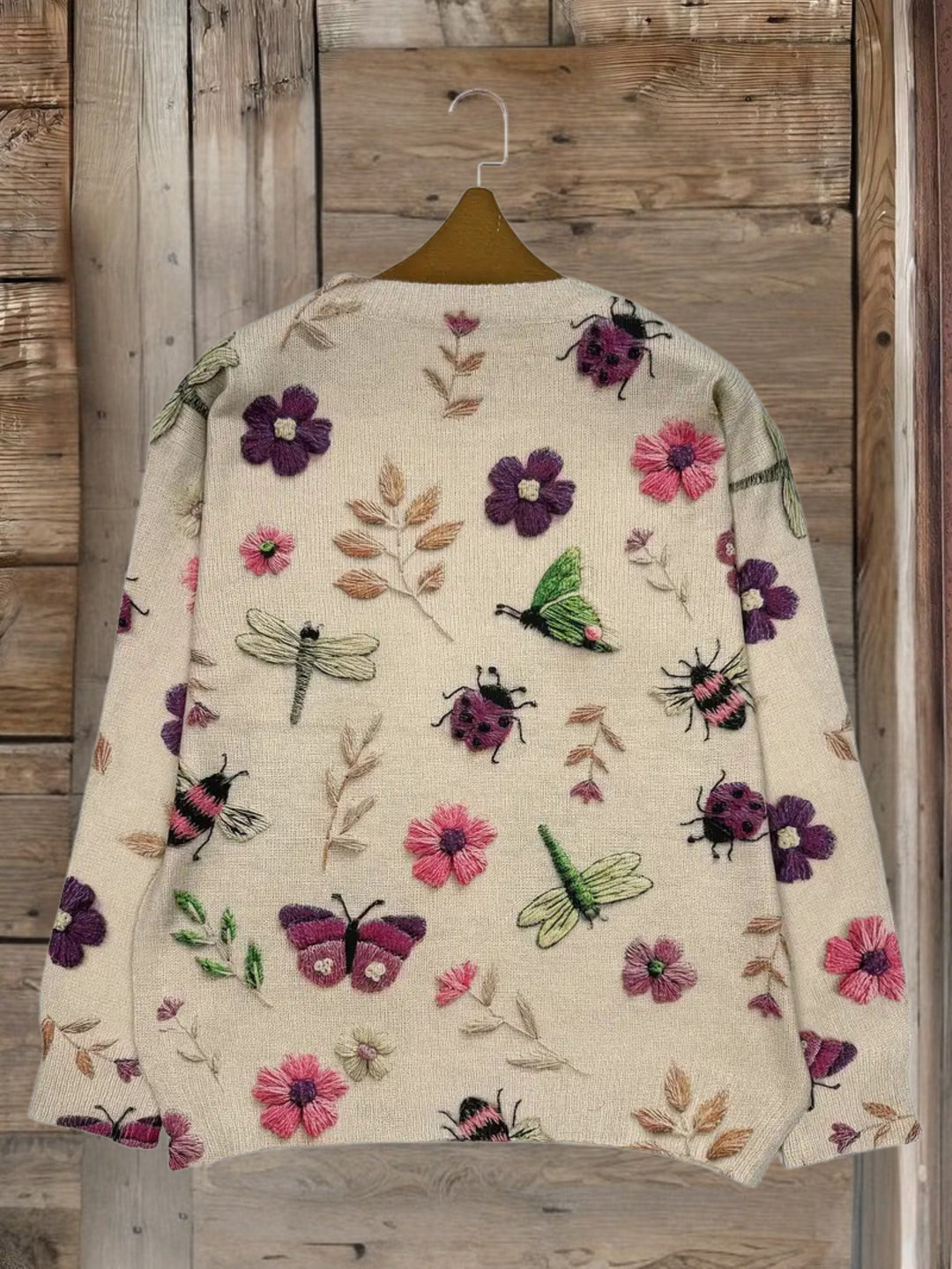 Dorenda – Alkalmi Hosszú Ujjú Kötött Pulóver