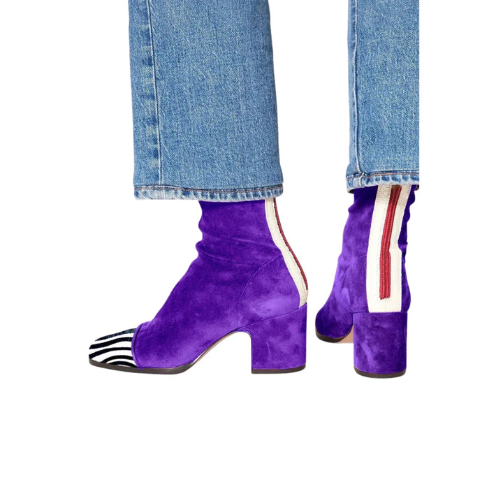 Aless - Elegáns Bőr Bokacsizma