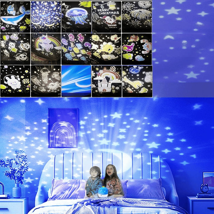 GlowVerse - Éjszakai Projektor Lámpa