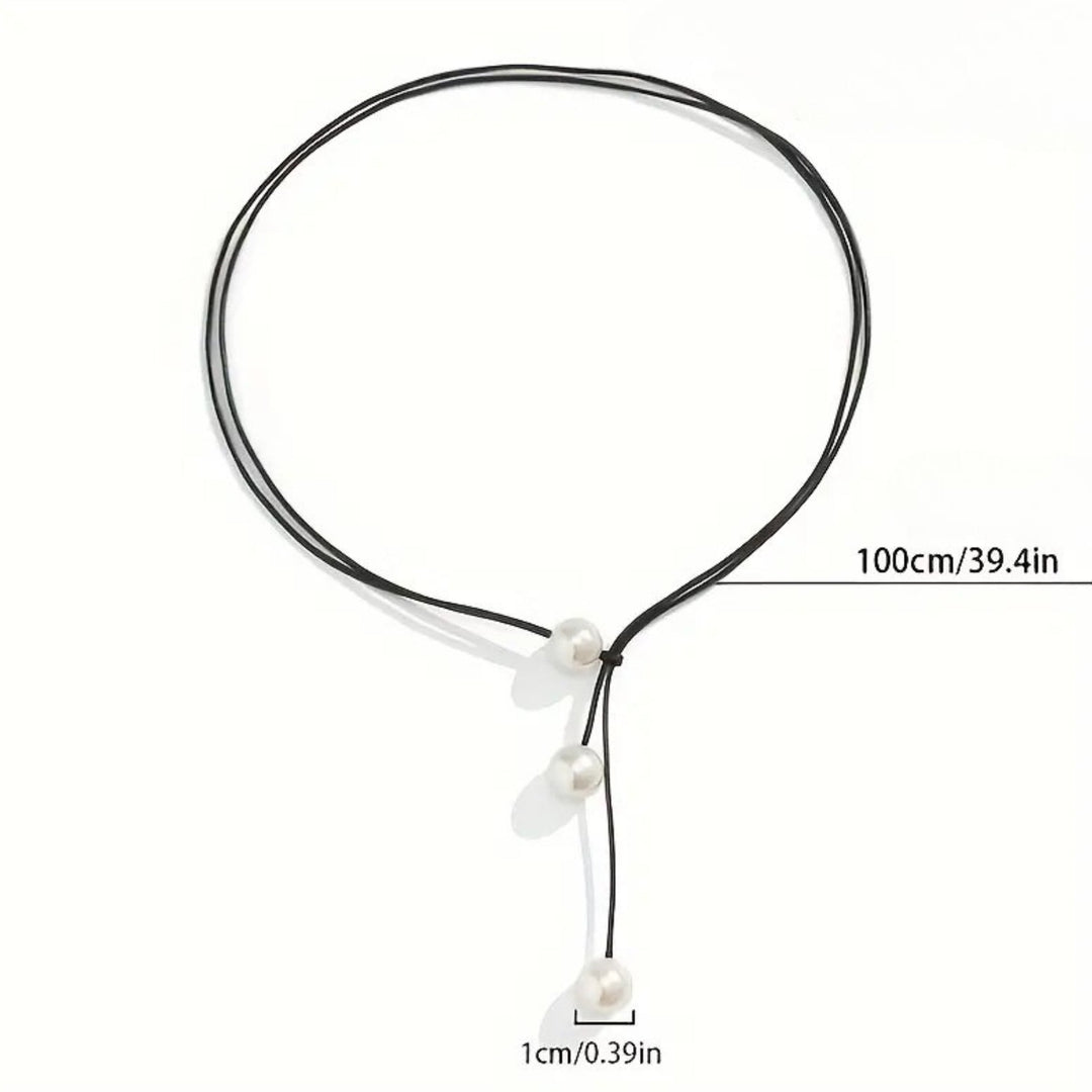 Lullia - Egyszerű Viaszfonal Geometrikus Nyaklánc