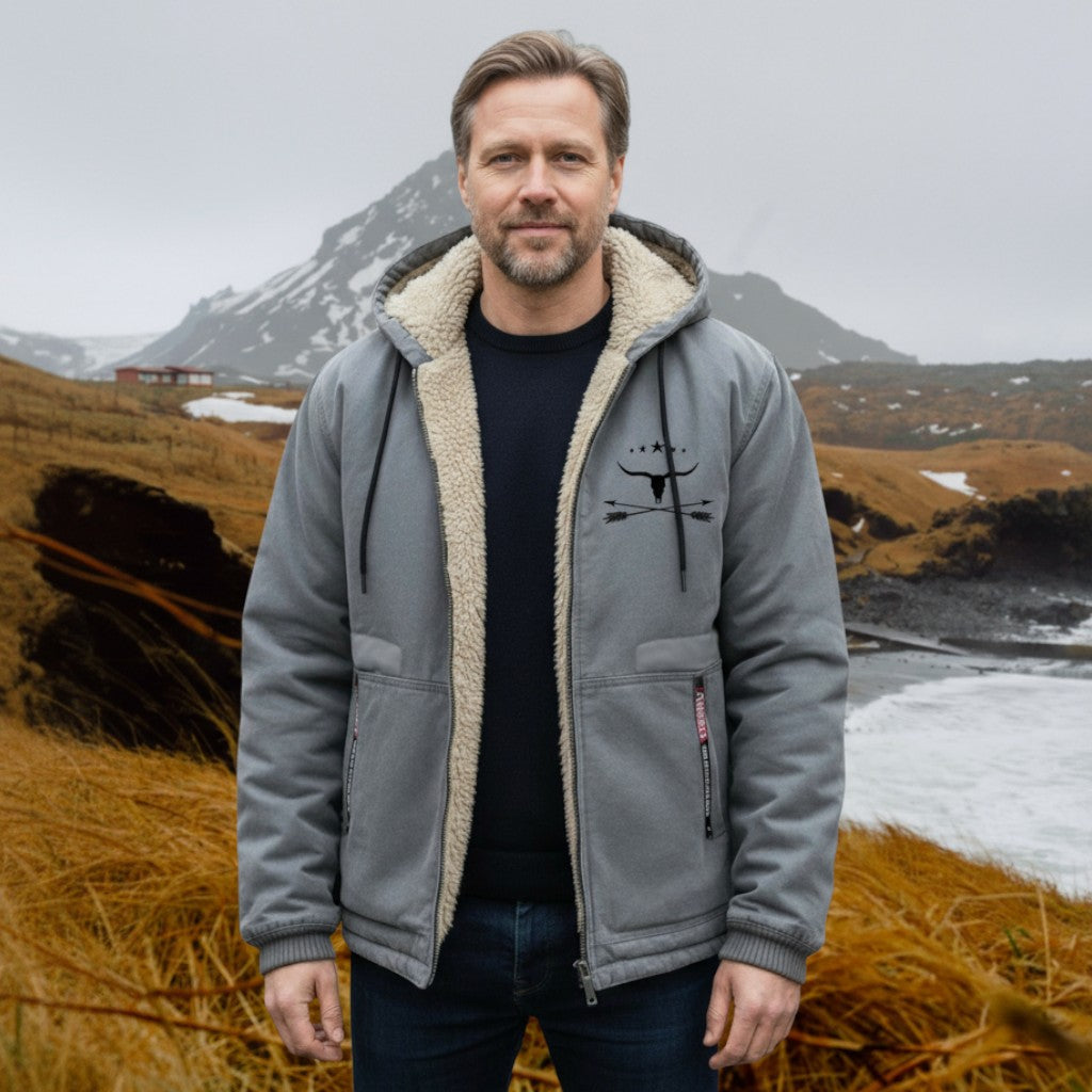 Zaliv – Stílusos Kapucnis Barn Kabát