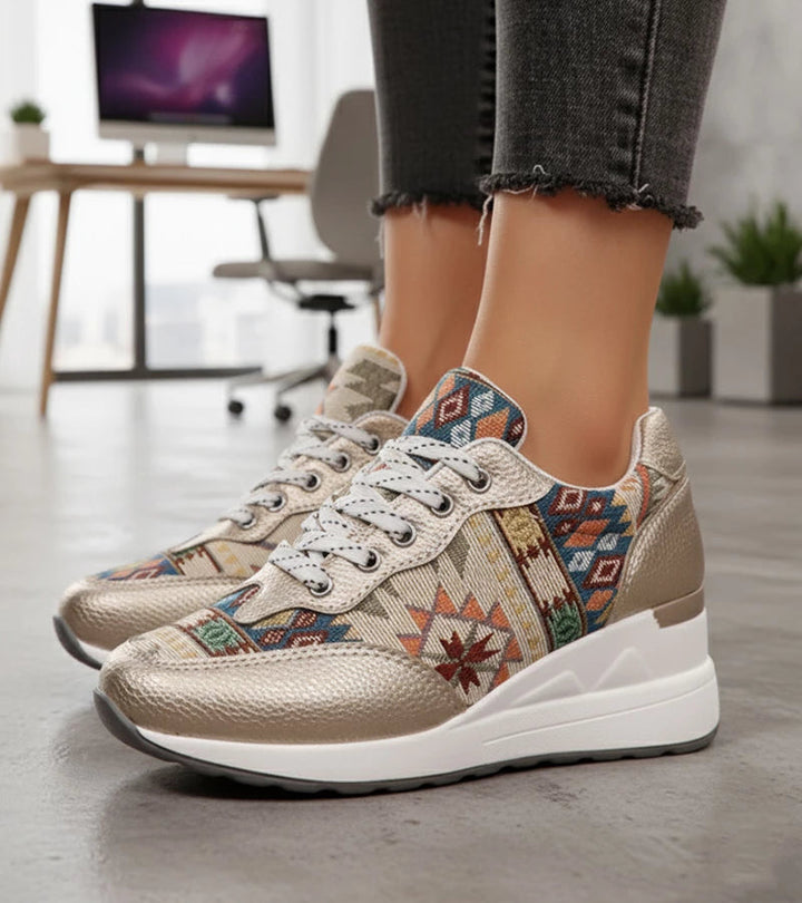 Znaya - Znaya - Boho Geometrikus Csipkés Cipő