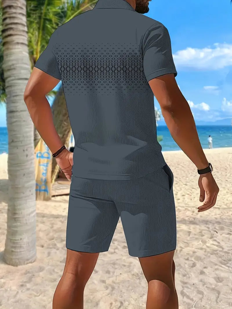 Zackary - Nyári Rövid Ujjú Kétrészes Szett