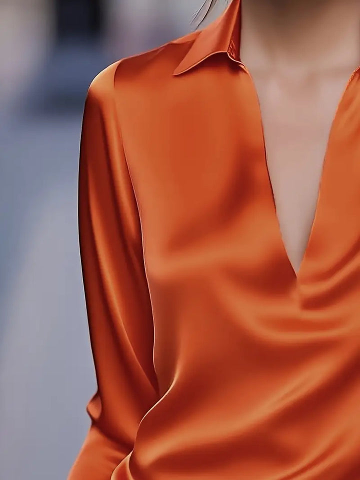 Nadene -  Prémium V-Nyakú Blúz