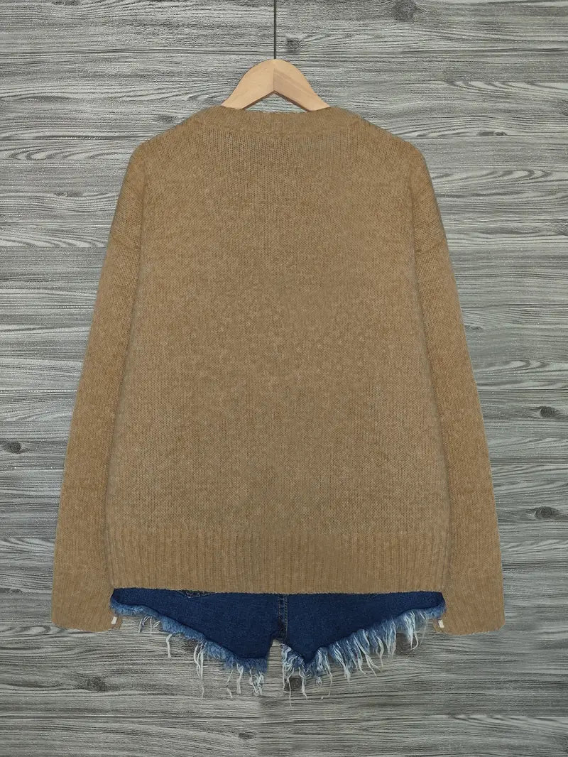 Urvana - Macska Nyomtatás Hosszú Ujjú Pulóver