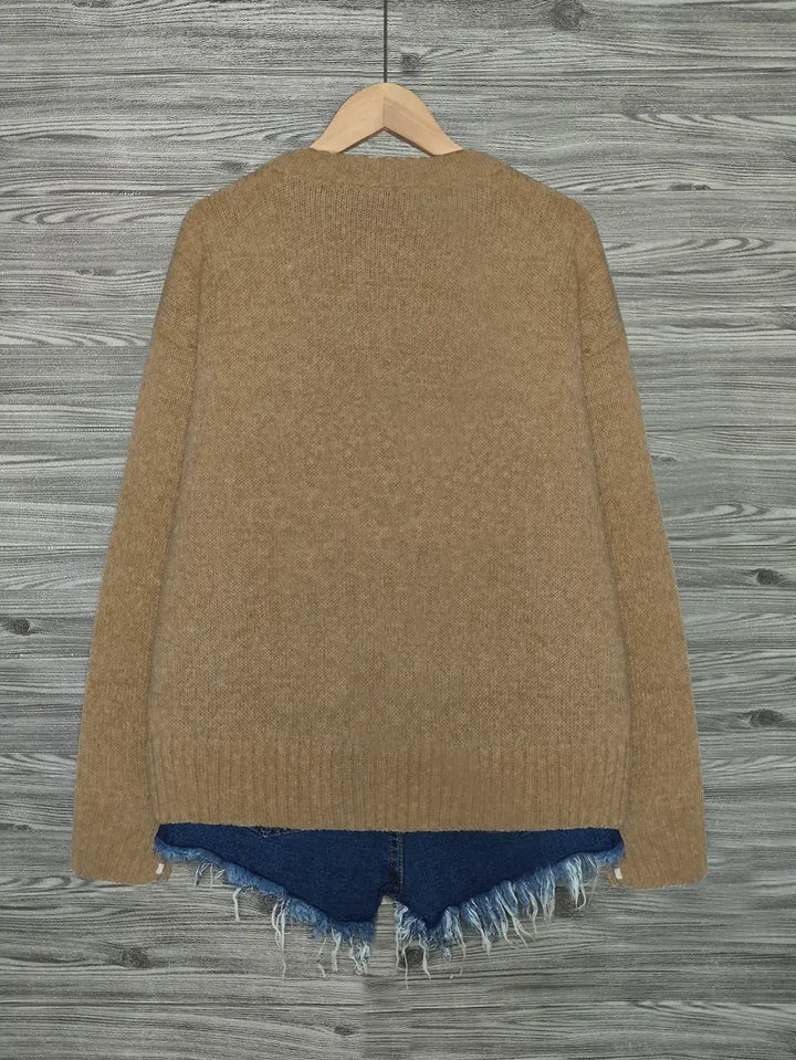 Urvana - Macska Nyomtatás Hosszú Ujjú Pulóver