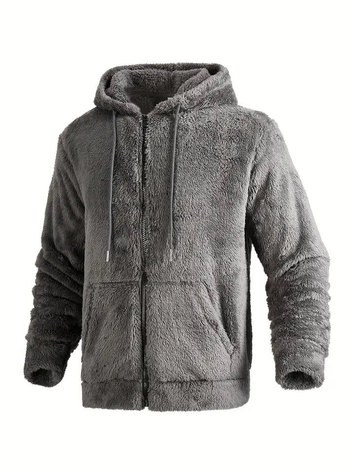 Ushakov – Alkalmi Hosszú Ujjú Kapucnis Pulóver Cipzárral