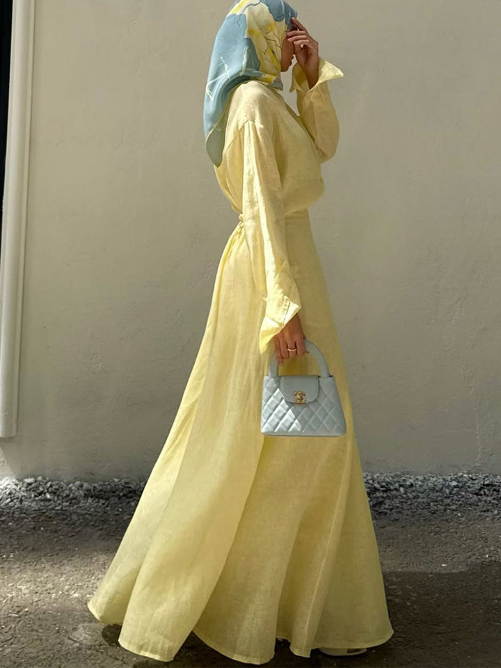 Mabel - Kétrészes Lenvászon Szett